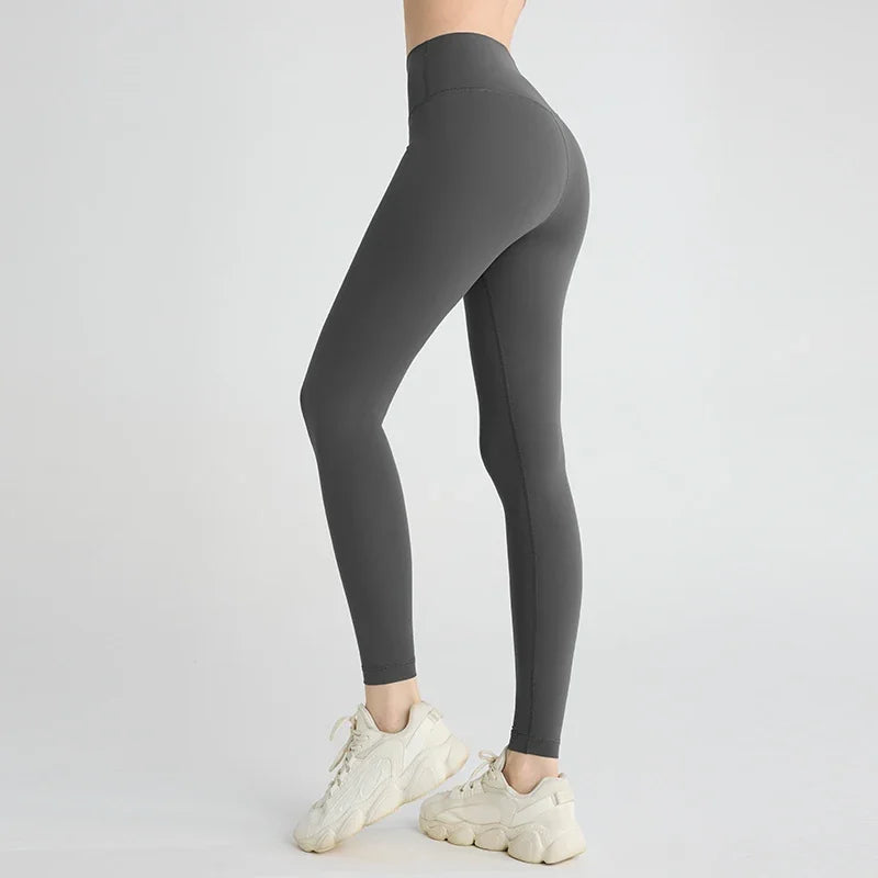 Hot Sale Yoga Leggings Women High Waisted Hip Lifting Fitness Leggings Running Cycling Pants Breathable Sports Leggings