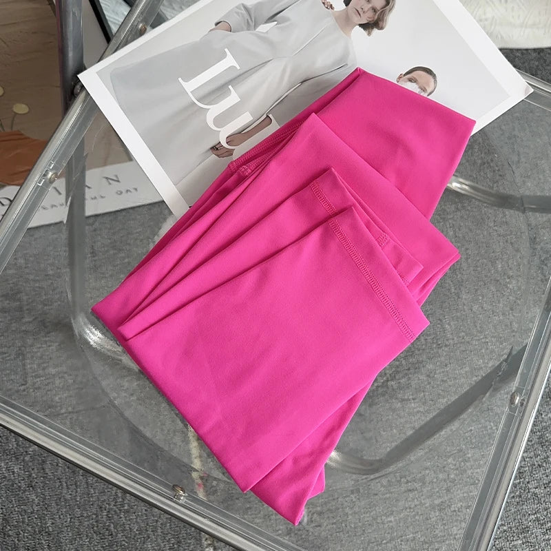 Hot Sale Yoga Leggings Women High Waisted Hip Lifting Fitness Leggings Running Cycling Pants Breathable Sports Leggings