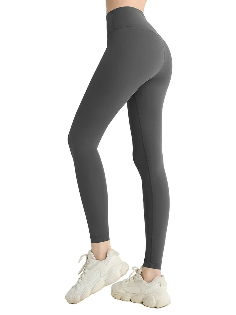 Hot Sale Yoga Leggings Women High Waisted Hip Lifting Fitness Leggings Running Cycling Pants Breathable Sports Leggings